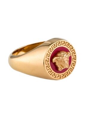 Versace Medusa Signet Ring